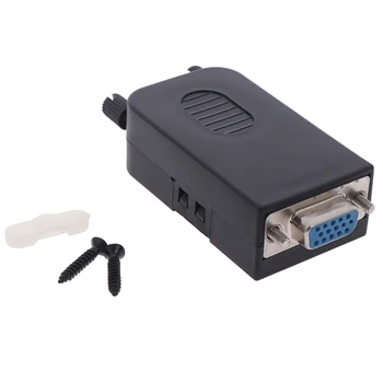 One Piece D-SUB DB15 VGA Female / Male 3 Rows 15 Pin Plug Breakout Terminals Connectors
One Piece D-SUB DB15 VGA Female / Male 3 Rows 15 Pin Plug Breakout Terminals Connectors