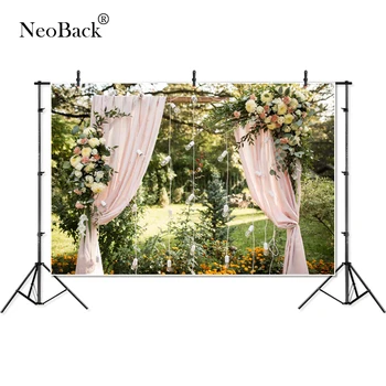 NeoBack Photography backdrops wedding party Garden View Wedding Ceremony Theme love Bridal shower banner photo studio P4357
NeoBack Photography backdrops wedding party Garden View Wedding Ceremony Theme love Bridal shower banner photo studio P4357