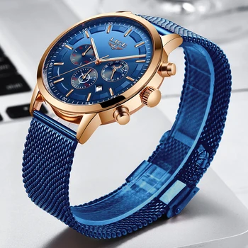 LIGE Mens Watches Top Brand Gift 2019 Casual Luxury Chronograph Waterproof Quartz Watch Men Sport Watch Relogio masculino 2019
LIGE Mens Watches Top Brand Gift 2019 Casual Luxury Chronograph Waterproof Quartz Watch Men Sport Watch Relogio masculino 2019