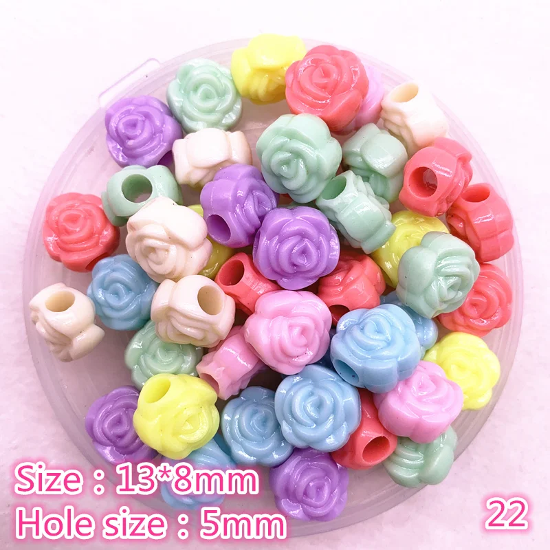 50pcs/lot Multicolour Acrylic Large Hole Beads for Children Children Beads for Jewelry Making DIY Handmade Bracelets Necklace #L
50pcs/lot Multicolour Acrylic Large Hole Beads for Children Children Beads for Jewelry Making DIY Handmade Bracelets Necklace #L