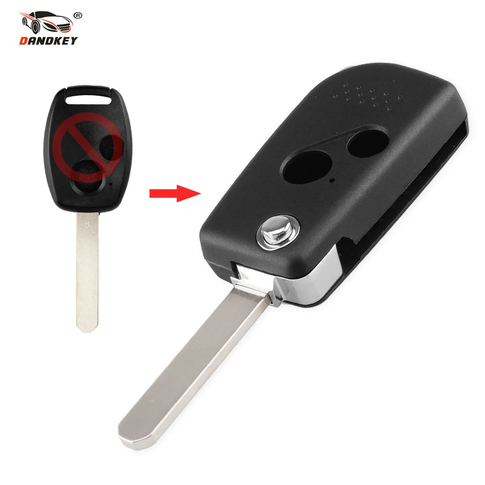 Dandkey Car Remote Key 2 3 Buttons For Honda Accord Civic CRV Pilot CITY Jazz FR-V Flip Folding Modified Key Fob Replacement
Dandkey Car Remote Key 2 3 Buttons For Honda Accord Civic CRV Pilot CITY Jazz FR-V Flip Folding Modified Key Fob Replacement