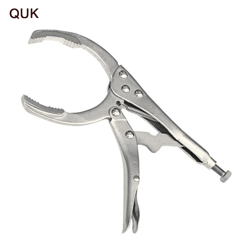 QUK Car Oil Filter Pliers Adjustable Oil Filter Wrench Vice Locking Grip Vise Spanner Removal Tool Auto Repair Hand Tools
QUK Car Oil Filter Pliers Adjustable Oil Filter Wrench Vice Locking Grip Vise Spanner Removal Tool Auto Repair Hand Tools