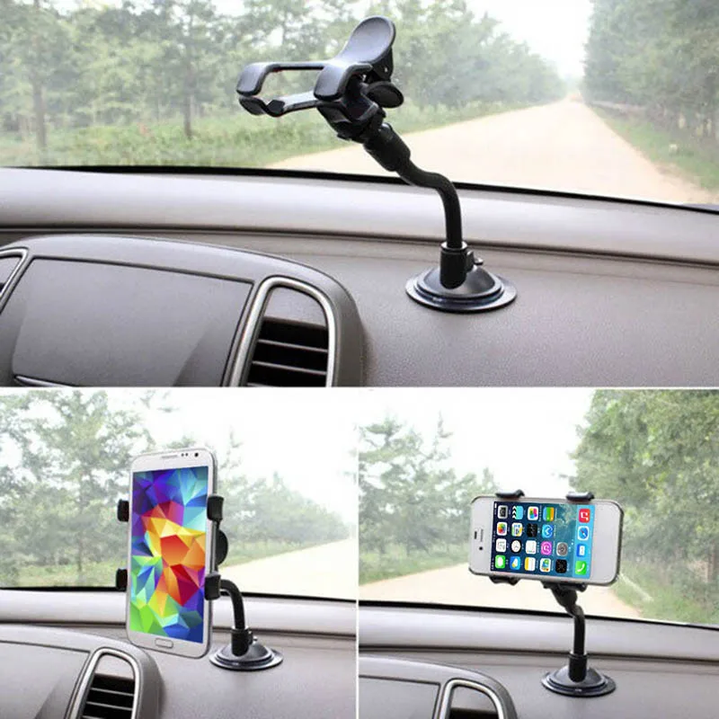 

Universal Car Mount Bracket Holder Long Arm Windshield for mobile Cellphone mobile phone Stand for iPhone GPS MP4