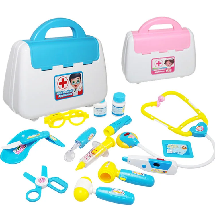 Фото Детские забавные игрушки игровые наборы доктора симуляция медицина коробка