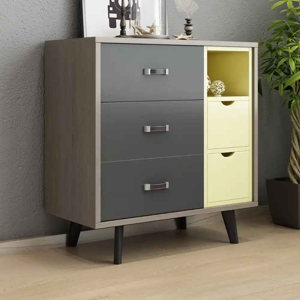 La Casa Shabby Chic Living Room Vintage Retro Mdf Cabinet