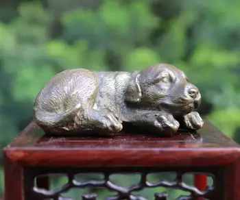 10 cm Western art Deco Pure Bronze farm Animal Pet Dog whippet terrier sculpture Copper small statue
10 cm Western art Deco Pure Bronze farm Animal Pet Dog whippet terrier sculpture Copper small statue
