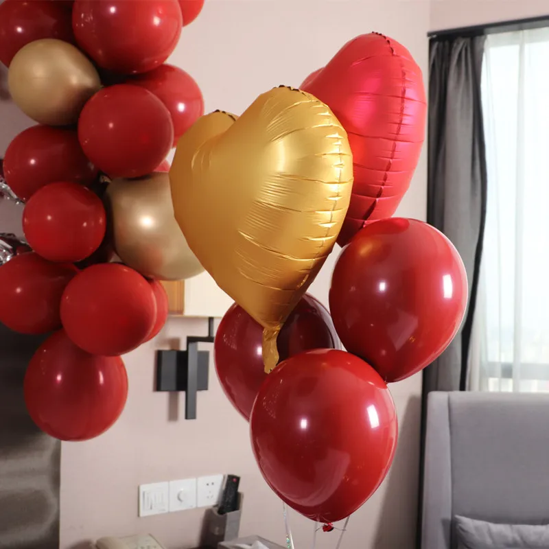 10inch Ruby Red Balloon Glossy Metal Pearl Latex Balloons Chrome Metallic Colors Air Balloons Globos Wedding Party Decoration
10inch Ruby Red Balloon Glossy Metal Pearl Latex Balloons Chrome Metallic Colors Air Balloons Globos Wedding Party Decoration