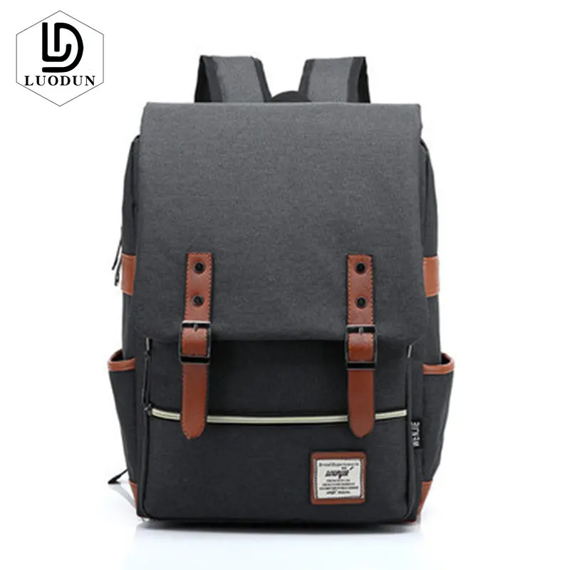 LUODUN Retro Men Women Canvas Backpacks School Bags for Teenagers Boys Girls Casual Rucksacks Travel Bag Laptop bag male mochila
LUODUN Retro Men Women Canvas Backpacks School Bags for Teenagers Boys Girls Casual Rucksacks Travel Bag Laptop bag male mochila
