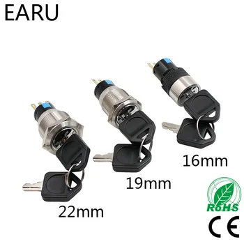 16mm 19mm 22mm Waterproof Stainless Steel Lock Key Knob Rotary Switch 5A 250V Changeover Power Switch ON OFF 2 3 Positions
16mm 19mm 22mm Waterproof Stainless Steel Lock Key Knob Rotary Switch 5A 250V Changeover Power Switch ON OFF 2 3 Positions