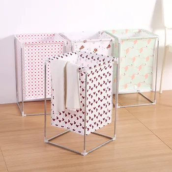 Multi-functional Wrought Iron Folding Rack Underwear Storage Basket Cartoon Folding Laundry Basket Washing Dirty Clothes Basket
Multi-functional Wrought Iron Folding Rack Underwear Storage Basket Cartoon Folding Laundry Basket Washing Dirty Clothes Basket