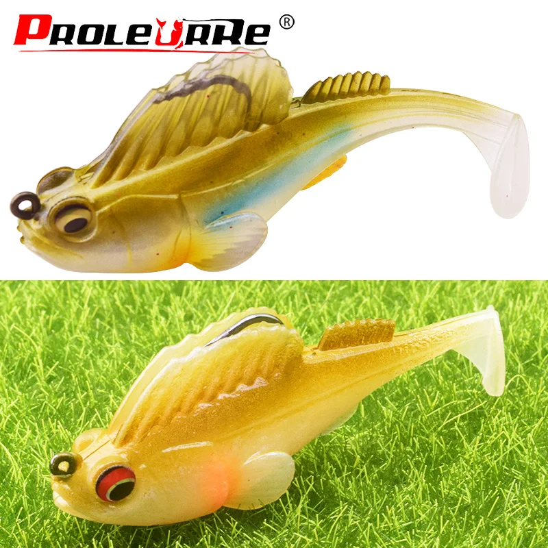 Proleurre black jig head Jump fishing lure soft pike lure 75mm 13g bass fishing tackle shad soft bait boat code seabass bait
Proleurre black jig head Jump fishing lure soft pike lure 75mm 13g bass fishing tackle shad soft bait boat code seabass bait
