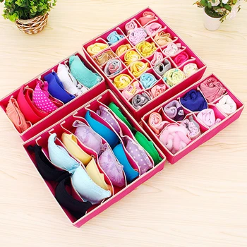 4 pieces/sets of drawers organizer underwear bra home quality non-woven scarf socks storage box space-saving cloth consolidation
4 pieces/sets of drawers organizer underwear bra home quality non-woven scarf socks storage box space-saving cloth consolidation