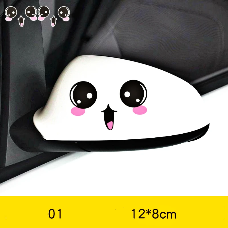 Etie 2 X Car Accessories Cartoon Smiley Expression Rearview Sticker Decal for Motorcycle Suitcase Chevrolet Golf Honda Focus
Etie 2 X Car Accessories Cartoon Smiley Expression Rearview Sticker Decal for Motorcycle Suitcase Chevrolet Golf Honda Focus