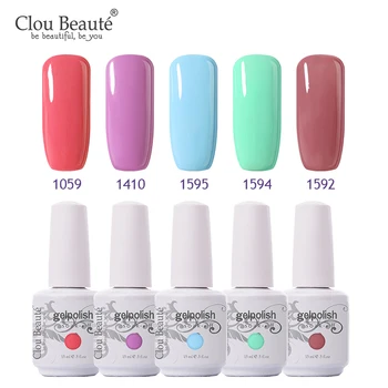 Clou Beaute 5pcs UV Gel Nail Polish Lak Gel Polish Vernis Semi Permanent Soak Off Red UV LED Gel French Manicure gel lacquer
Clou Beaute 5pcs UV Gel Nail Polish Lak Gel Polish Vernis Semi Permanent Soak Off Red UV LED Gel French Manicure gel lacquer