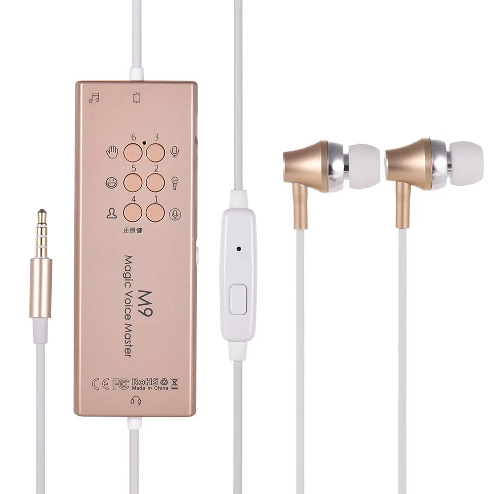 Sound Card Headphones Earphones Earbuds 5 Special Sound Effects 4 Changed Voices Dodge Reverberation Function
Sound Card Headphones Earphones Earbuds 5 Special Sound Effects 4 Changed Voices Dodge Reverberation Function