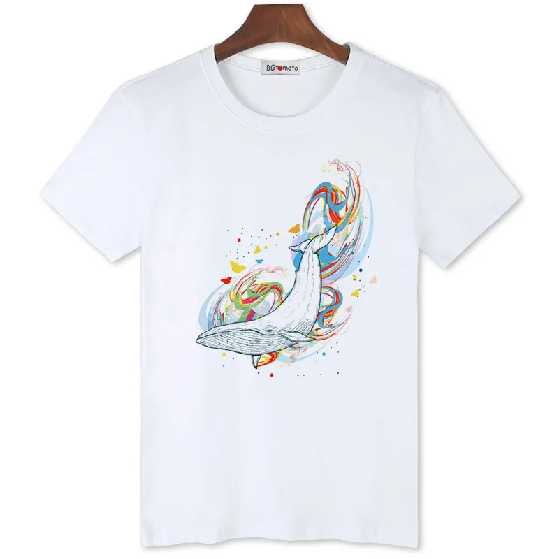BGtomato blue whale print casual tshirt men super funny lovely tops colorful ocean shirt cheap sale good quality casual t-shirt
BGtomato blue whale print casual tshirt men super funny lovely tops colorful ocean shirt cheap sale good quality casual t-shirt