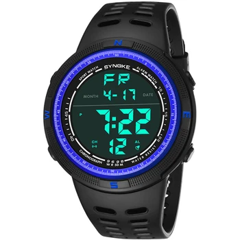 Luxury Waterproof Men Sports Week Date Stopwatch Alarm 5ATM Digital Wrist Watch
Luxury Waterproof Men Sports Week Date Stopwatch Alarm 5ATM Digital Wrist Watch