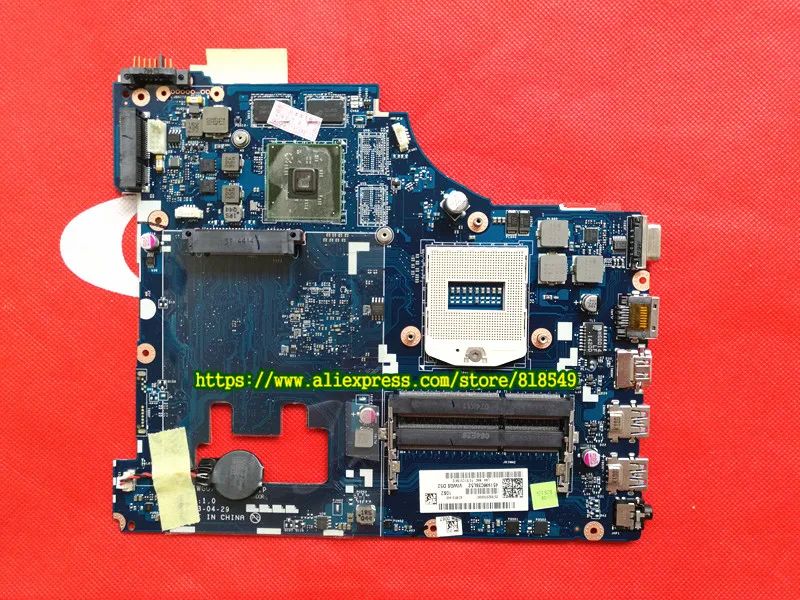 Оригинальная материнская плата VIWGQGS LA-9641P DDR3 подходит для материнской платы ноутбука lenovo G510, разъем rPGA947
Оригинальная материнская плата VIWGQGS LA-9641P DDR3 подходит для материнской платы ноутбука lenovo G510, разъем rPGA947