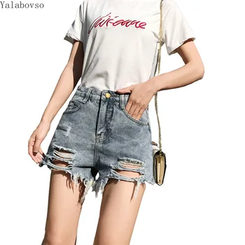 Hole Jeans Shorts Female Summer 2019 New Thin High-waist Loose Trend Jeans Hot Pants A50Z40
Hole Jeans Shorts Female Summer 2019 New Thin High-waist Loose Trend Jeans Hot Pants A50Z40