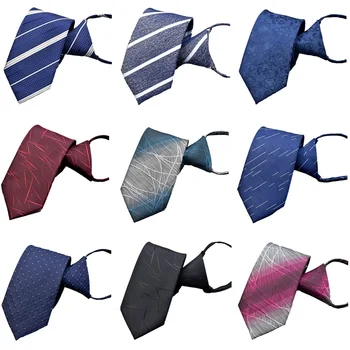 Men’s Striped Zipper Pre-tied 7cm Neckties Wedding High Grade Business Neck Tie RSTIE0302
Men’s Striped Zipper Pre-tied 7cm Neckties Wedding High Grade Business Neck Tie RSTIE0302