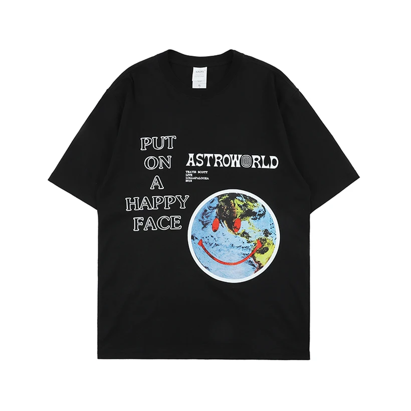 Travis Scott Astroworld Tour T Shirt Kanye West 1:1 Tie Dyeing T-shirt 100% Cotton Men Women Tops Tees Simle Casual Tshirts
Travis Scott Astroworld Tour T Shirt Kanye West 1:1 Tie Dyeing T-shirt 100% Cotton Men Women Tops Tees Simle Casual Tshirts