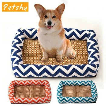 Petshy Cozy Dog Pet Summer Breathable Sleeping Mat Bed Puppy Cat Doggie Cooling Pad Cushion Nest Square Grid Bamboo Mats kennel
Petshy Cozy Dog Pet Summer Breathable Sleeping Mat Bed Puppy Cat Doggie Cooling Pad Cushion Nest Square Grid Bamboo Mats kennel