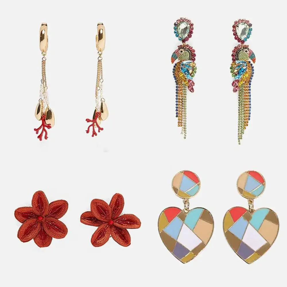 Vedawas ZA Boho Cloth Flower Earrings for Women Simulated Pearl&Crystal Dangle Drop Earrings Girls Maxi Heart Jewelry xg3009
Vedawas ZA Boho Cloth Flower Earrings for Women Simulated Pearl&Crystal Dangle Drop Earrings Girls Maxi Heart Jewelry xg3009