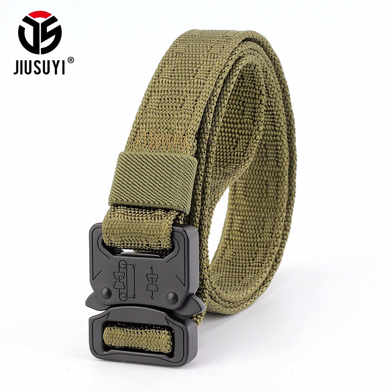 Tactical Nylon Belts SWAT Military Equipment Belt Knock Off Army Men Unisex Combat Training Insert Metal Buckle Waistband 2.5cm
Tactical Nylon Belts SWAT Military Equipment Belt Knock Off Army Men Unisex Combat Training Insert Metal Buckle Waistband 2.5cm