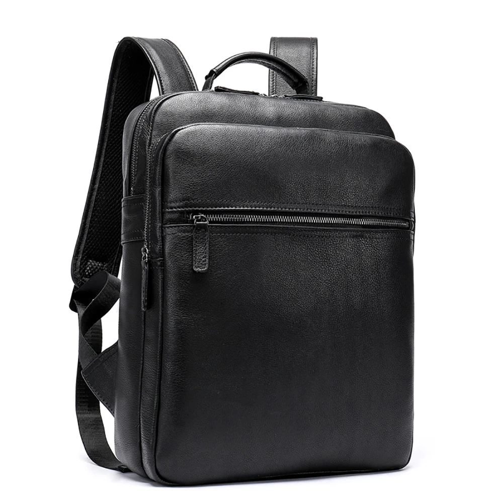 Men Women Laptop Backpack 14 Inch Daily Work Backpack Men Black Genuine Leather Schoolbag High School back pack mochila escolar
Men Women Laptop Backpack 14 Inch Daily Work Backpack Men Black Genuine Leather Schoolbag High School back pack mochila escolar