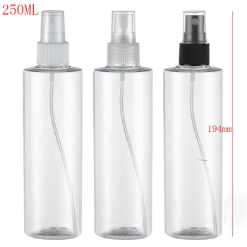 30Pcs/lot 250ML Empty transparent plastic spray bottle Perfume spray bottle 250cc Cosmetic packaging containers
30Pcs/lot 250ML Empty transparent plastic spray bottle Perfume spray bottle 250cc Cosmetic packaging containers