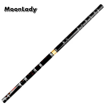 C Key Separable Black Bamboo Flute with Transparent Line Musical Instruments Chinese Traditional Handmade Woodwind Instrument
C Key Separable Black Bamboo Flute with Transparent Line Musical Instruments Chinese Traditional Handmade Woodwind Instrument