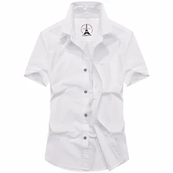Fashion Pure Short Shirt Men's Casual Shirts Loose Cotton Short Sleeve Shirt Man Tops Men Clothing Semi Sleeve Shirt XXXXL
Fashion Pure Short Shirt Men's Casual Shirts Loose Cotton Short Sleeve Shirt Man Tops Men Clothing Semi Sleeve Shirt XXXXL