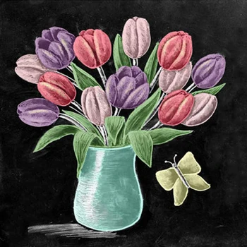 Full Square / Round Drill DIY Diamond Painting "Tulip chalk drawing"3D Embroidery Cross Stitch Mosaic Rhinestone Home Decor Gift
Full Square / Round Drill DIY Diamond Painting "Tulip chalk drawing"3D Embroidery Cross Stitch Mosaic Rhinestone Home Decor Gift