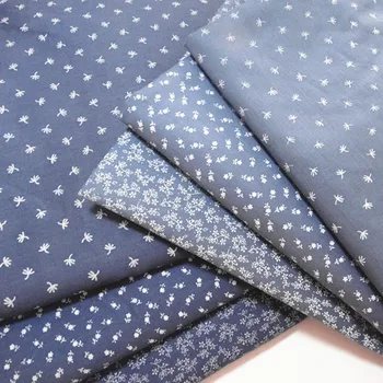 half meter denim colors grass flower print patchwork cotton fabric for Tissue Kids bedding home textile Sewing Tilda Doll A260
half meter denim colors grass flower print patchwork cotton fabric for Tissue Kids bedding home textile Sewing Tilda Doll A260