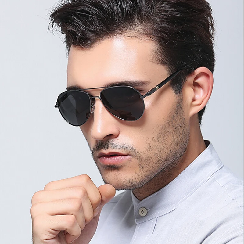 2020 Sunglasses Men Polarized Alloy Driving Sun Glasses Women Eyewear Hot Sunglass Bens Pilot Eyeglasses zonnebril mannen
2020 Sunglasses Men Polarized Alloy Driving Sun Glasses Women Eyewear Hot Sunglass Bens Pilot Eyeglasses zonnebril mannen