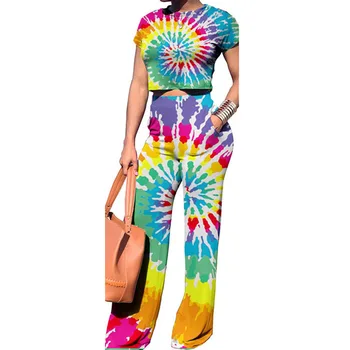 Women Two Piece Outfits Top and Wide Leg Pants Summer Casual Tracksuit 2 Piece Matching Sets
Women Two Piece Outfits Top and Wide Leg Pants Summer Casual Tracksuit 2 Piece Matching Sets