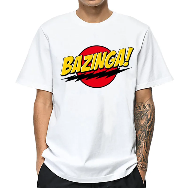 Bazinga T shirt Men Cartoon Funny Print Hip Hop T Shirt Comfortable Mens harajuku Summer Short Sleeve Tee Shirt male hipster top
Bazinga T shirt Men Cartoon Funny Print Hip Hop T Shirt Comfortable Mens harajuku Summer Short Sleeve Tee Shirt male hipster top