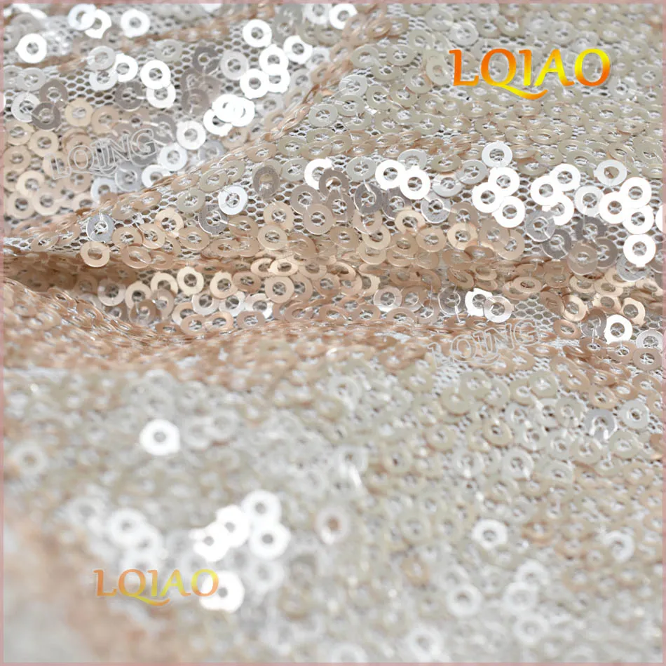 Glitter-Rose-Gold-Silver-Sequin-Fabric-by-the-yard-Embroidered-Mesh-lace-Sequin-Backdrop-Fabric-For