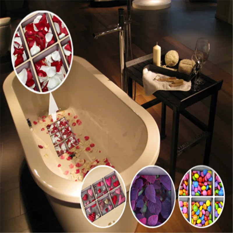 Luckyfine 6Pcs 13x13cm PVC 3D Anti Slip Waterproof Bathtub Sticker Cartoon Stone Pattern Bath Tools
Luckyfine 6Pcs 13x13cm PVC 3D Anti Slip Waterproof Bathtub Sticker Cartoon Stone Pattern Bath Tools