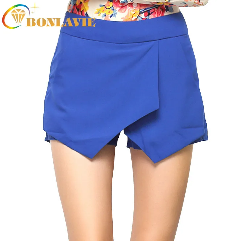 Women's Wear Summer 2019 Cross Cascade Irregular Casual Shorts Straight Mid Waist Draped Solid White Orange Blue Shorts
Women's Wear Summer 2019 Cross Cascade Irregular Casual Shorts Straight Mid Waist Draped Solid White Orange Blue Shorts