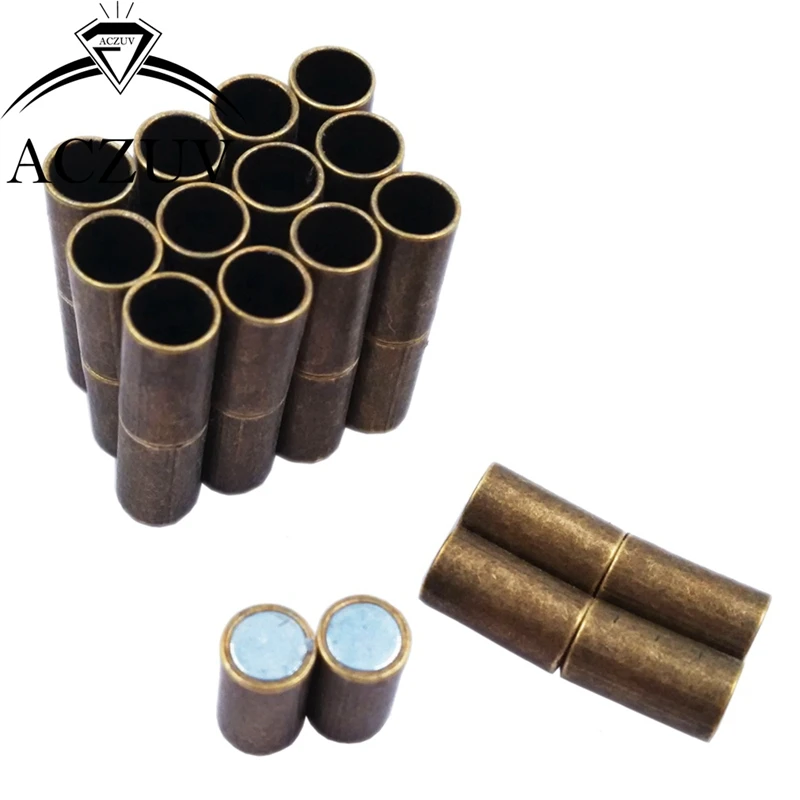 500Pcs 3mm 4mm 5mm 6mm 8mm Hole Antique Bronze Metal End Caps Magnetic Clasps for Round Leather Cord Jewelry Findings LMC006
500Pcs 3mm 4mm 5mm 6mm 8mm Hole Antique Bronze Metal End Caps Magnetic Clasps for Round Leather Cord Jewelry Findings LMC006