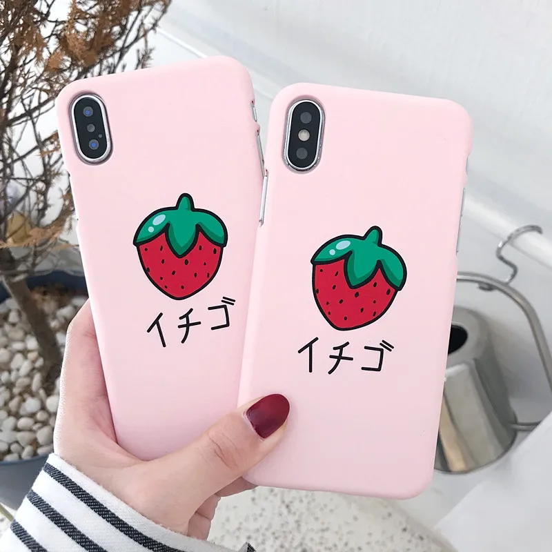 Coque for iPhone X Cartoon Strawberry Slim Phone Case on For iPhone X iPhone 7 7Plus 6 6s 8 Plus Korean Style Case Cover Fundas
Coque for iPhone X Cartoon Strawberry Slim Phone Case on For iPhone X iPhone 7 7Plus 6 6s 8 Plus Korean Style Case Cover Fundas