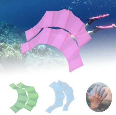 1 pair Swim Gloves Flippers Silicone Material Palm Swimming Fins Adult Children Hands sailor Diving Palm Flying Fish Hot sale
1 pair Swim Gloves Flippers Silicone Material Palm Swimming Fins Adult Children Hands sailor Diving Palm Flying Fish Hot sale