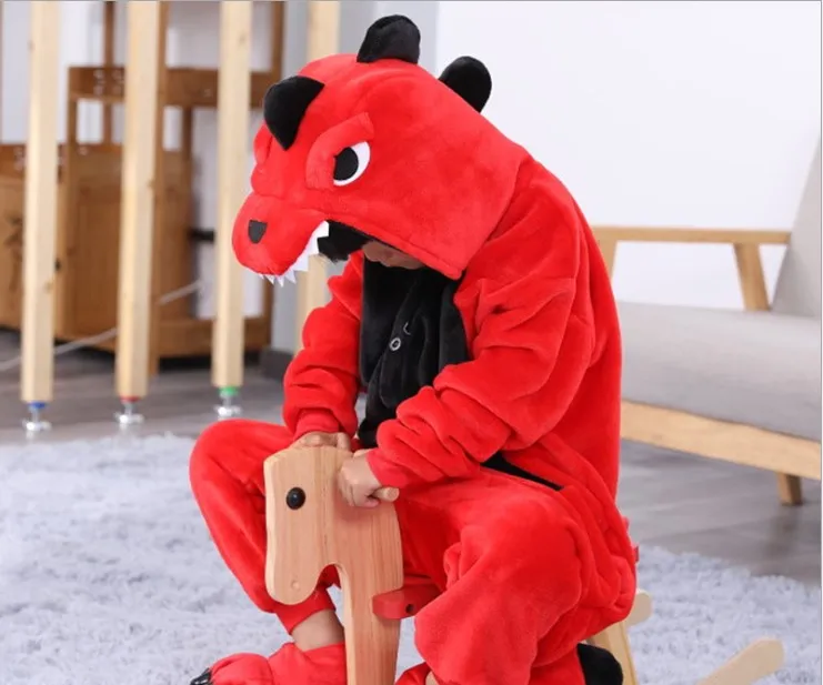 Kids Dinosaur Dragon Onesie Children's Cosplay Costume Unisex Cartoon Pajamas for Helloween Christmas Party Infantil Menino
Kids Dinosaur Dragon Onesie Children's Cosplay Costume Unisex Cartoon Pajamas for Helloween Christmas Party Infantil Menino