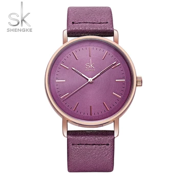 Women's Bracelet Watches Quartz Wrist Watch Vintage Design Casual Leather Band Shengke Ladies Dress Watches Bayan Kol Saati 2019
Women's Bracelet Watches Quartz Wrist Watch Vintage Design Casual Leather Band Shengke Ladies Dress Watches Bayan Kol Saati 2019