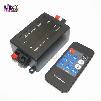 New DC12V-24V RF Wireless 11 key Remote LED Light Single Color RF Dimmer Controller For 5050 3528 3014 2835 Led Flexible Strip
New DC12V-24V RF Wireless 11 key Remote LED Light Single Color RF Dimmer Controller For 5050 3528 3014 2835 Led Flexible Strip