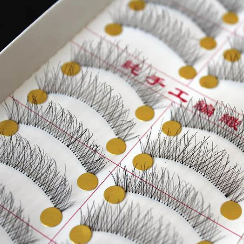 New 10 Pairs False Eyelashes Bunches Reusable Natural Regular Long Upper Eyelashes Artificial Fake Eye Lashes Makeup Eyelashes
New 10 Pairs False Eyelashes Bunches Reusable Natural Regular Long Upper Eyelashes Artificial Fake Eye Lashes Makeup Eyelashes
