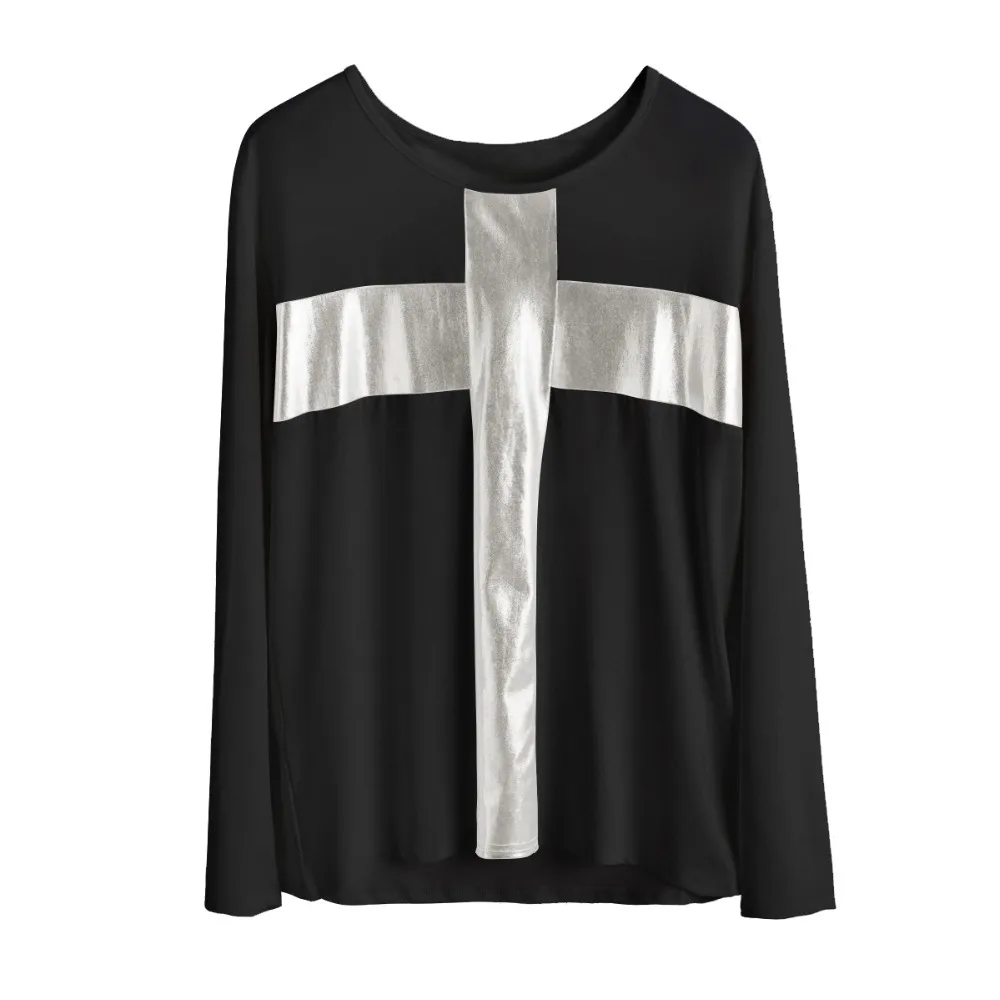 Kids Boys Metallic Cross Praise Dance Tops Long Sleeves Loose Fit Pullover Shirt Tops Church Liturgical Dance Costume Praisewear
Kids Boys Metallic Cross Praise Dance Tops Long Sleeves Loose Fit Pullover Shirt Tops Church Liturgical Dance Costume Praisewear