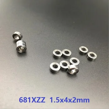 100pcs/lot 681XZZ deep groove ball bearings Miniature Mini bearing 1.5x4x2mm 1.5*4*2mm
100pcs/lot 681XZZ deep groove ball bearings Miniature Mini bearing 1.5x4x2mm 1.5*4*2mm