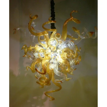 Home Lamps Amber Glass LED Lights Art Decor Modern Hand Blown Glass Chandelier Lightings
Home Lamps Amber Glass LED Lights Art Decor Modern Hand Blown Glass Chandelier Lightings